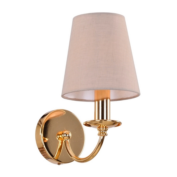 

Бра Crystal Lux Camila CAMILA AP1 GOLD, Бежевый, Camila CAMILA AP1 GOLD