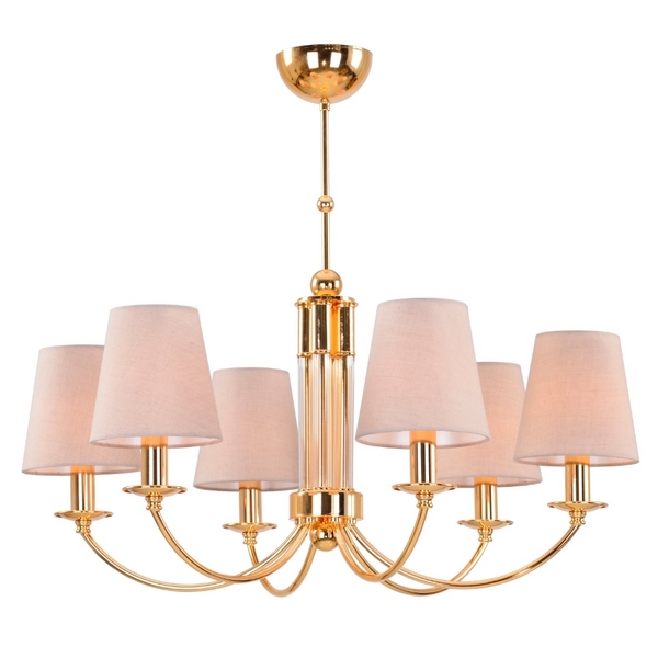 

Подвесная люстра Crystal Lux Camila CAMILA SP6 GOLD, Camila CAMILA SP6 GOLD