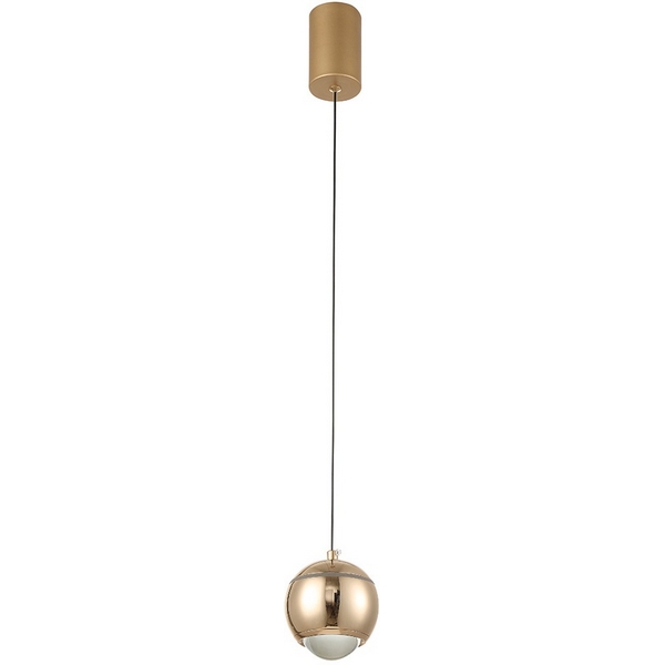

Подвесной светильник Crystal Lux Caro CARO SP LED GOLD в форме шара, Золото, Caro CARO SP LED GOLD