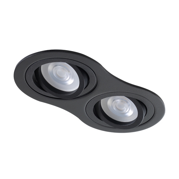 

Встраиваемый светильник Crystal Lux CLT 001C2 BL, Черный, CLT 001 CLT 001C2 BL