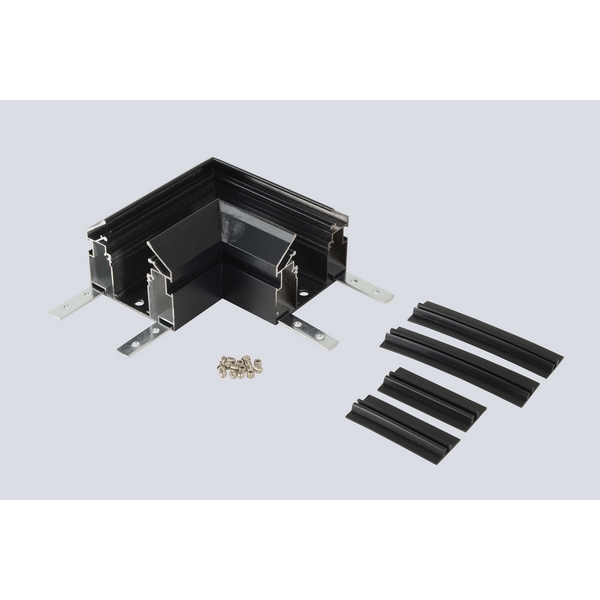 

Угол соединительный для встраиваемого трека 220V в натяжной ПВХ потолок Crystal Lux Space 220 CLT 0.235 01 BL, Space 220 CLT 0.235 01 BL