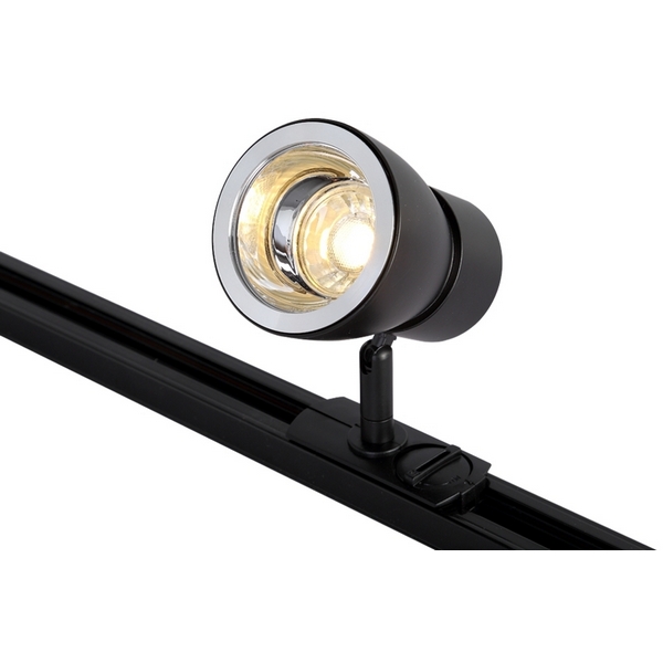 

Трековый однофазный светильник 220V Crystal Lux CLT 0.31 009 BL-CH, Черный, Clt 0.31 009 CLT 0.31 009 BL-CH