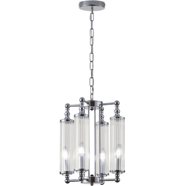 

Подвесная люстра Crystal Lux TOMAS TOMAS SP4 CHROME, Хром, Tomas TOMAS SP4 CHROME