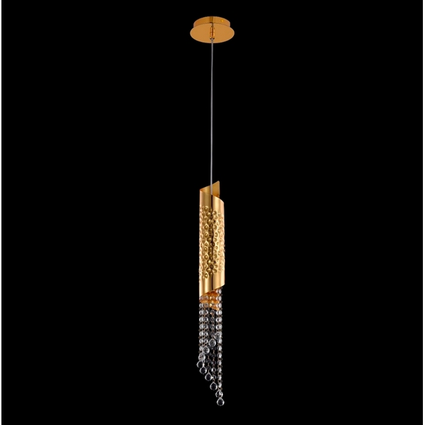 

Подвесной светильник Crystal Lux CREDO SP1 GOLD, Золото, Credo CREDO SP1 GOLD