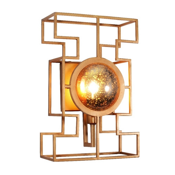 

Настенный светильник Crystal Lux CUENTO AP1 GOLD, Золото, Cuento CUENTO AP1 GOLD