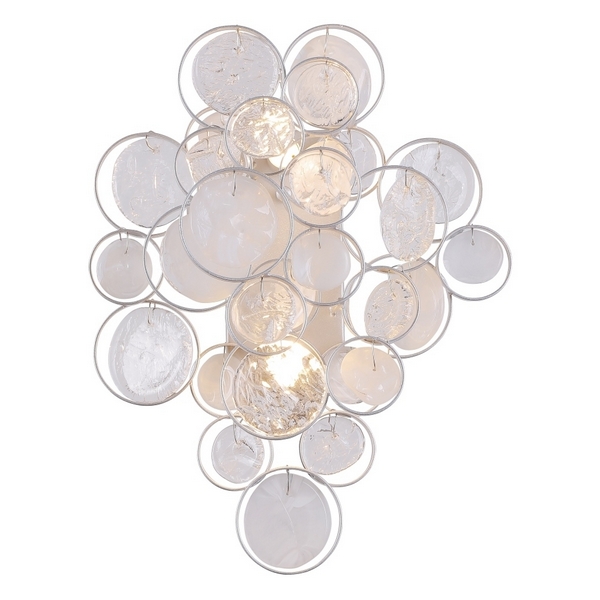 

Настенный светильник Crystal Lux DESEO AP2 SILVER, Серебро, Deseo DESEO AP2 SILVER