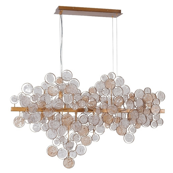 

Подвесной светильник Crystal Lux DESEO SP12 L1000 GOLD, Deseo DESEO SP12 L1000 GOLD