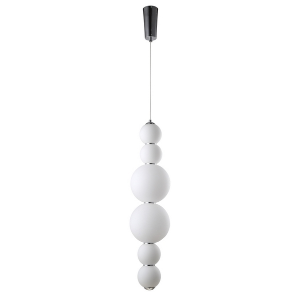 

Подвесной светодиодный светильник DESI SP6 CHROME/WHITE (Crystal Lux), Белый, Desi DESI SP6 CHROME/WHITE