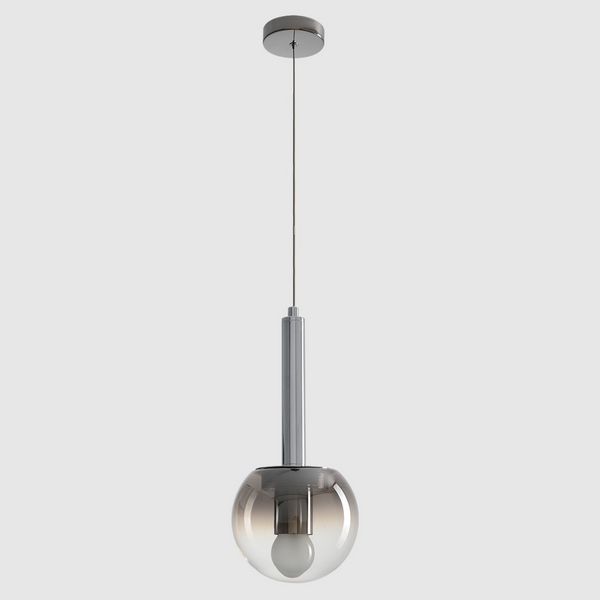 

Подвесной светильник Crystal Lux ECLIPSE SP1 D130 CHROME в форме шара, Дымчатый, Eclipse ECLIPSE SP1 D130 CHROME