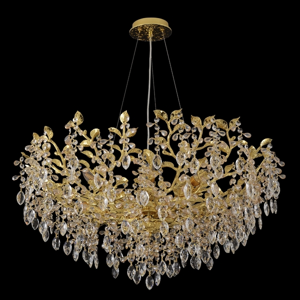 

Подвесная люстра Crystal Lux EDEN SP10 GOLD, Золото, Eden EDEN SP10 GOLD