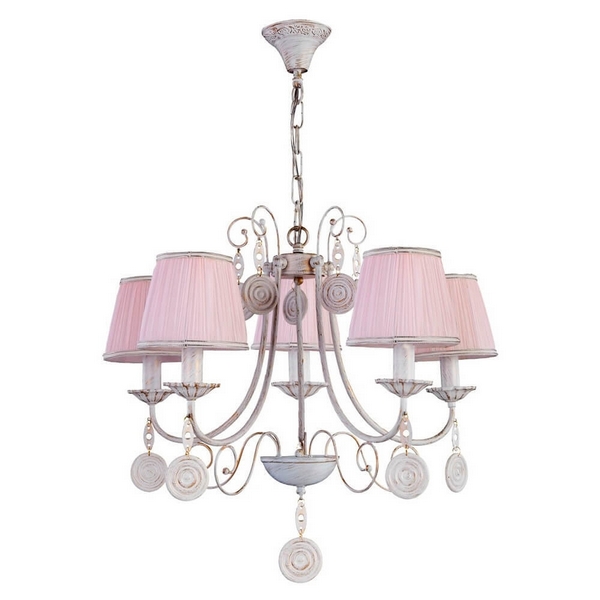 

Подвесная люстра EMILIA SP5 (Crystal Lux), Розовый, Emilia EMILIA SP5