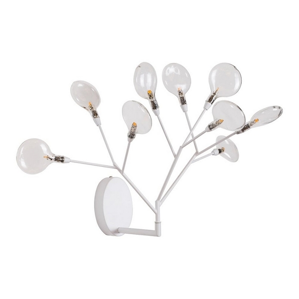 

Бра светодиодное Crystal Lux EVITA AP9 WHITE/TRANSPARENT лепестки, Evita EVITA AP9 WHITE/TRANSPARENT