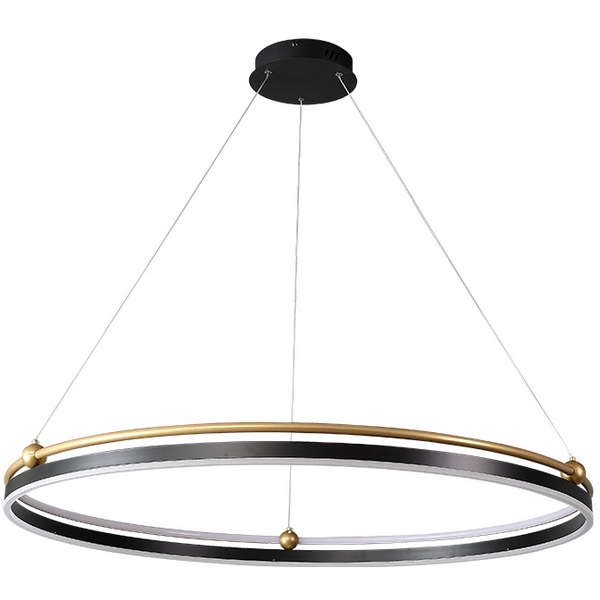 

Подвесной светильник Crystal Lux FERNANDO SP88W LED D1000 BLACK/GOLD, Черный, Fernando FERNANDO SP88W LED D1000 BLACK/GOLD