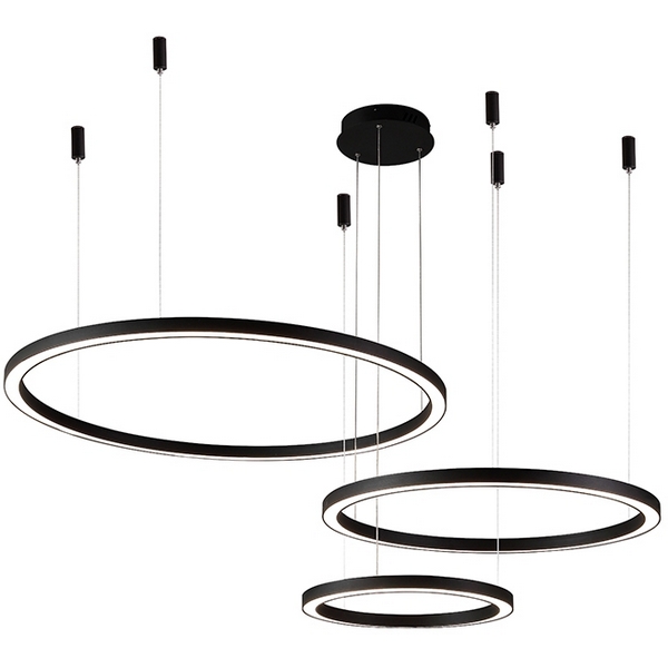 

Подвесной светильник Crystal Lux Fortuna FORTUNA SP158W LED D400+600+800 BLACK, Черный, Fortuna FORTUNA SP158W LED D400+600+800 BLACK