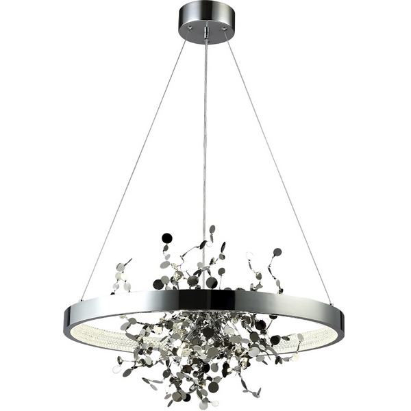 

Подвесная люстра Crystal Lux Garden SPLED+3 D600 Chrome, Garden GARDEN SPLED+3 D600 CHROME