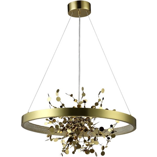 

Подвесная люстра SPLED+3 D600 Crystal Lux Garden GOLD, Золото, Garden GARDEN SPLED+3 D600 GOLD