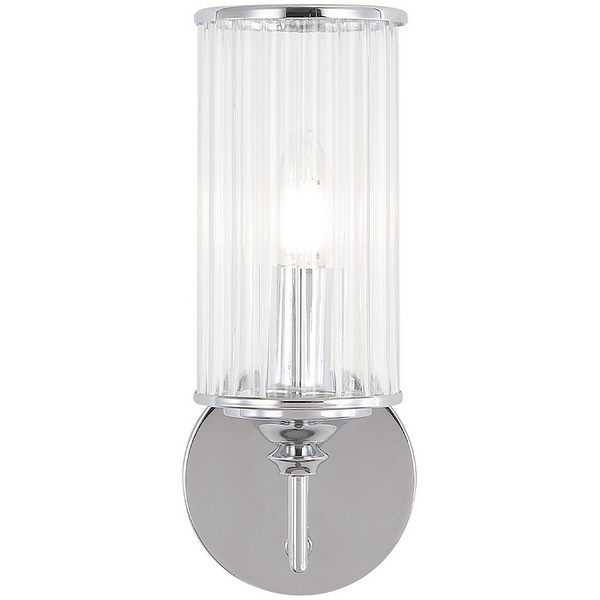

Бра Crystal Lux GLORIA AP1 CHROME, Прозрачный, Gloria GLORIA AP1 CHROME
