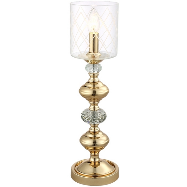 

Интерьерная настольная лампа LG1 Crystal Lux Gracia GOLD, Gracia GRACIA LG1 GOLD