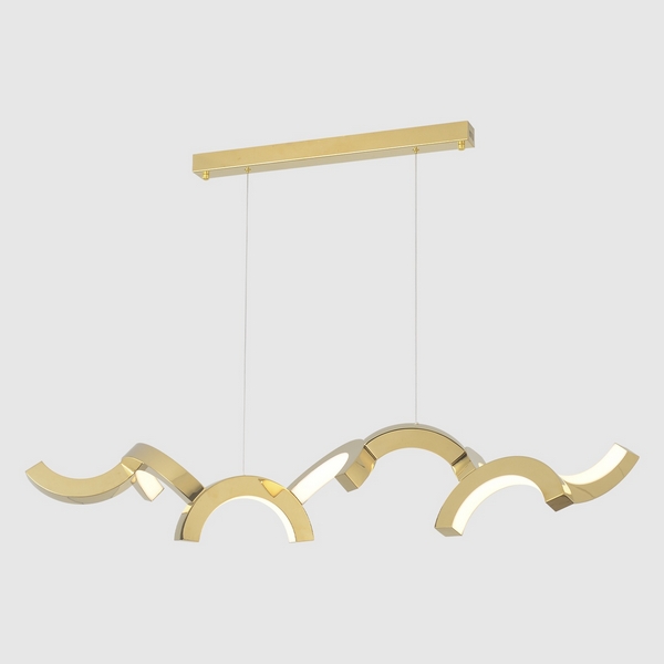 

Подвесной светильник с пультом Crystal Lux HATT SP100W LED, Золото, Hatt HATT SP100W LED