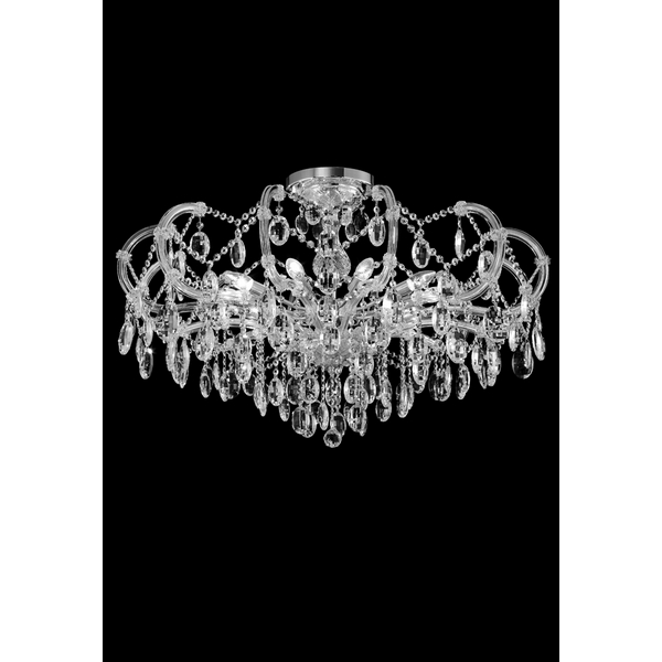 

Потолочная люстра HOLLYWOOD SP-PL10 CHROME D1000 (Crystal Lux), Хром, Hollywood HOLLYWOOD SP-PL10 CHROME D1000
