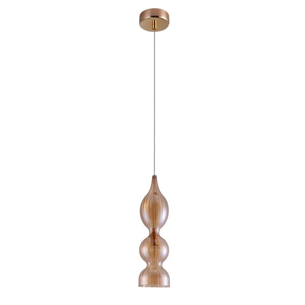 

Подвесной светильник Crystal Lux IRIS SP1 B AMBER, Янтарный, Iris IRIS SP1 B AMBER