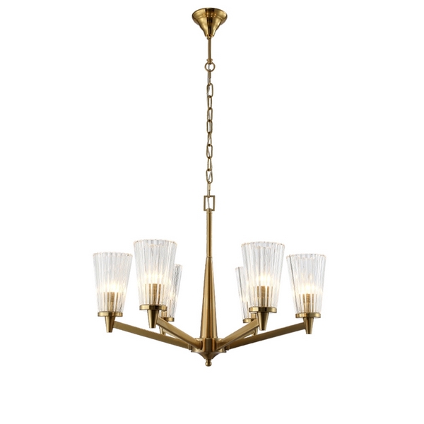 

Подвесная люстра Crystal Lux LAURA SP-PL6 BRONZE, Laura LAURA SP-PL6 BRONZE
