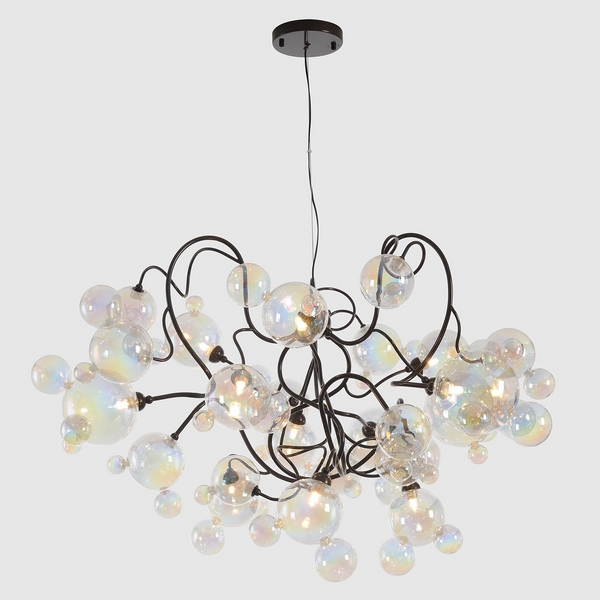 

Подвесная люстра Crystal Lux MAMAMIA SP12 D1000, Черный, Mamamia MAMAMIA SP12 D1000