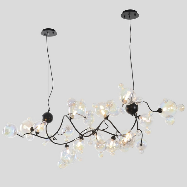 

Подвесная люстра Crystal Lux MAMAMIA SP12 L1200, Черный, Mamamia MAMAMIA SP12 L1200