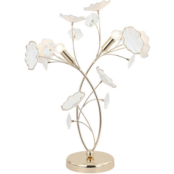 Изображение товара Настольная лампа Crystal Lux MARGO LG1 для гостиной и спальни