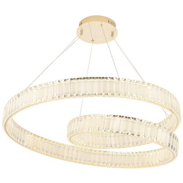 

Подвесной светильник Crystal Lux MUSIKA SP120W LED GOLD, Прозрачный, Musika MUSIKA SP120W LED GOLD