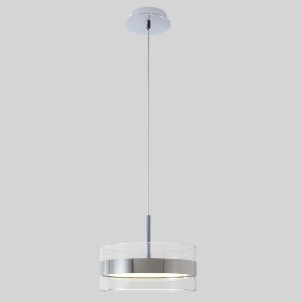 

Подвесной светильник Crystal Lux MYSELF SP10W LED, Хром, Myself MYSELF SP10W LED