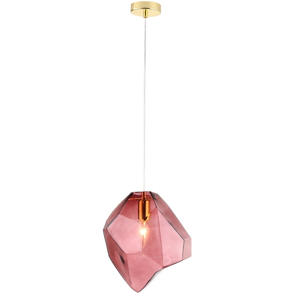 

Подвесной светильник Crystal Lux NUESTRO SP1 GOLD/PINK, Розовый, Nuestro NUESTRO SP1 GOLD/PINK