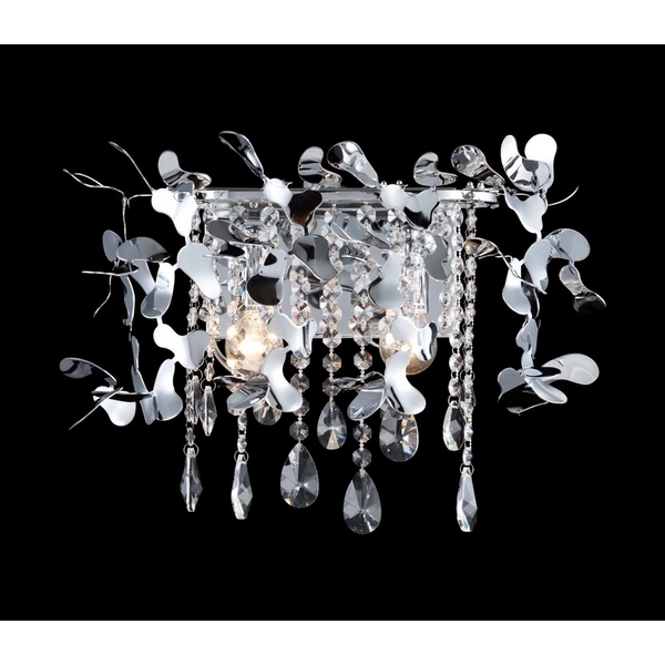 

Бра Crystal Lux ROMEO AP2 CHROME с подвесками, Хром, Romeo ROMEO AP2 CHROME
