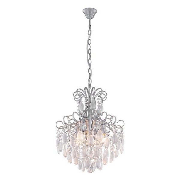 

Подвесная люстра Crystal Lux SEVILIA SP4 SILVER, Sevilia SEVILIA SP4 SILVER