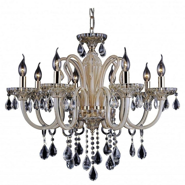 

Подвесная люстра SP8 Crystal Lux Sierra, Бежевый, Sierra SIERRA SP8