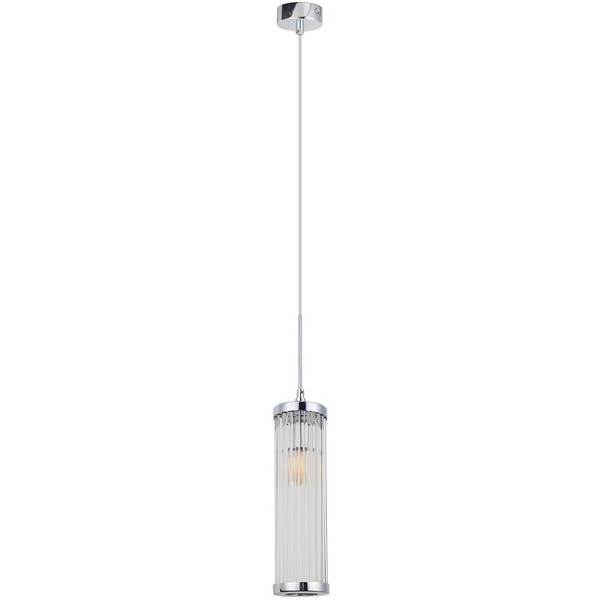

Подвесной светильник Crystal Lux TADEO SP1 D100 CHROME/TRANSPARENTE, Прозрачный, Tadeo TADEO SP1 D100 CHROME/TRANSPARENTE