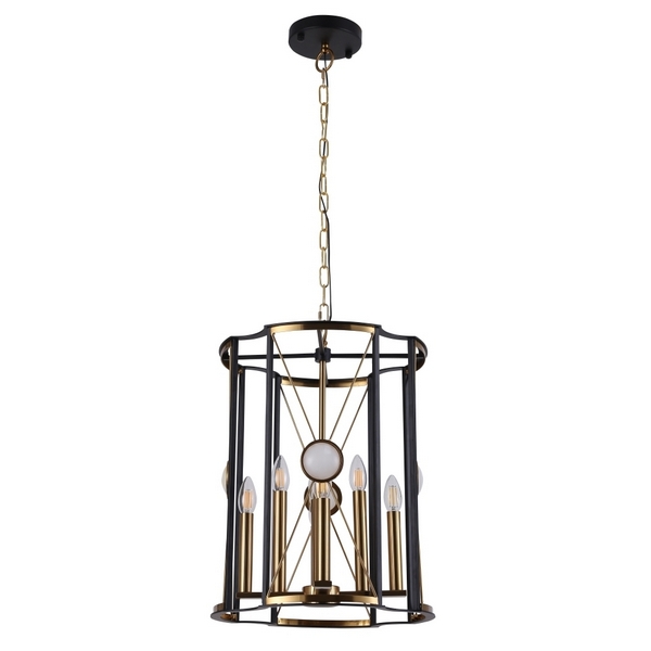 

Подвесной светильник TANDEM SP8 D490 GOLD (Crystal Lux), Черный, Tandem TANDEM SP8 D490 GOLD