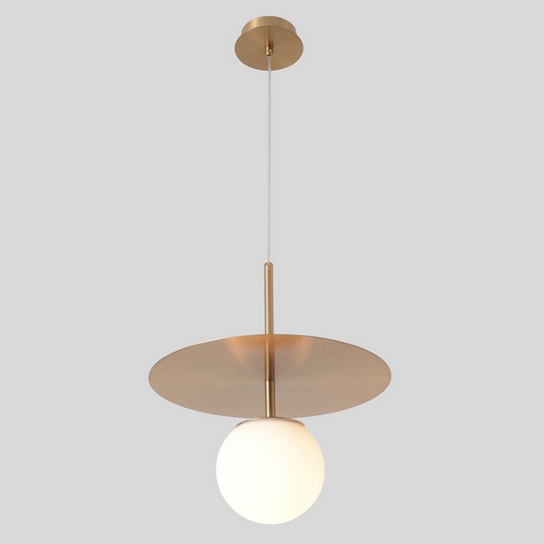 

Подвесной светильник Crystal Lux UVA SP1.1 BRASS, Белый, Uva UVA SP1.1 BRASS
