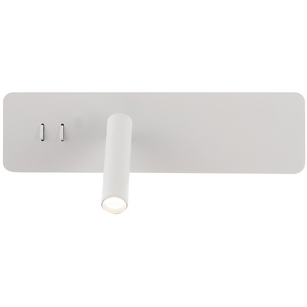 

Настенный светильник со спотом с выключателем Crystal Lux VECTOR AP15W LED WH, Белый, Vector VECTOR AP15W LED WH