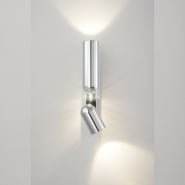 

Настенный светильник Crystal Lux VENTO AP15W LED CHROME, Хром, Vento VENTO AP15W LED CHROME