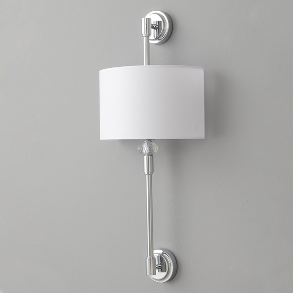 

Бра Crystal Lux VINTAGE AP2 CHROME, Белый, Vintage VINTAGE AP2 CHROME