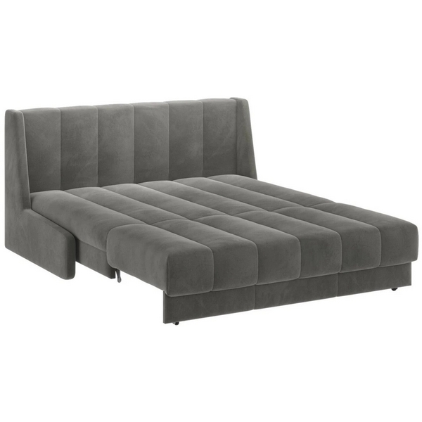 

Кровать-диван прямой серый, 160 D1 Венеция AAA41323003 Premier 25 D1 furniture, Венеция AAA41323003