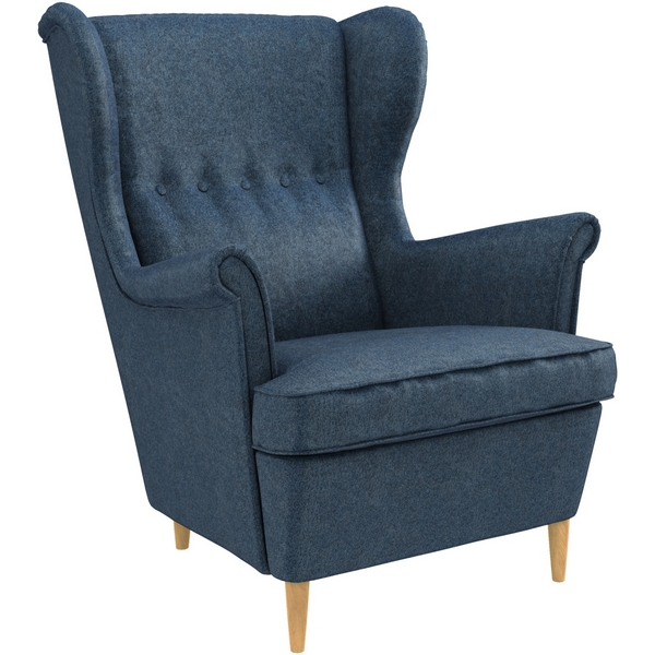 

Кресло тканевое синее D1 Бенон AAA41389005 Sawana 80 D1 furniture, Бенон AAA41389005