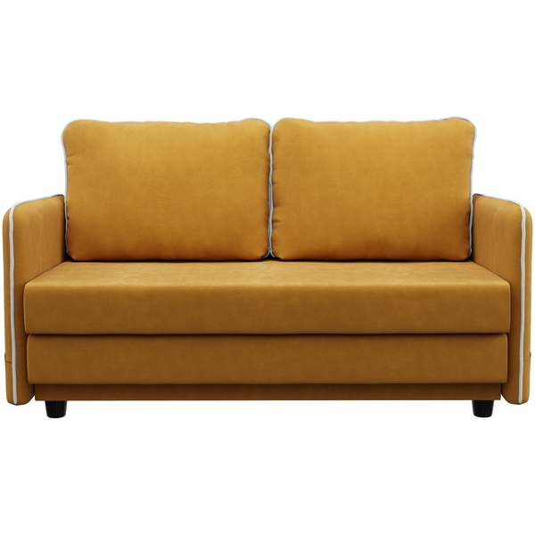 

Диван тканевый прямой желтый D1 Слим AAA41390001 D1 furniture, Слим AAA41390001