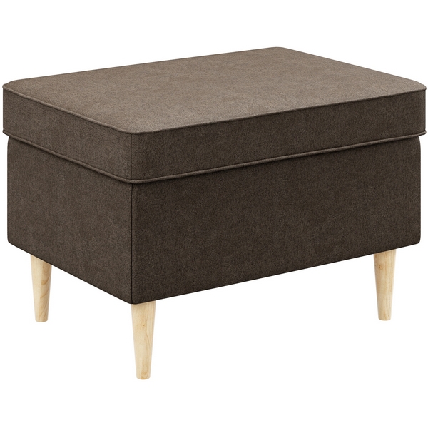 

Пуф коричневый D1 Бенон AAA41661003 D1 furniture, Бенон AAA41661003