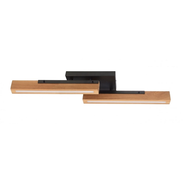 

Потолочный светодиодный светильник Deko-Light Madera 348147, Коричневый, Madera 348147