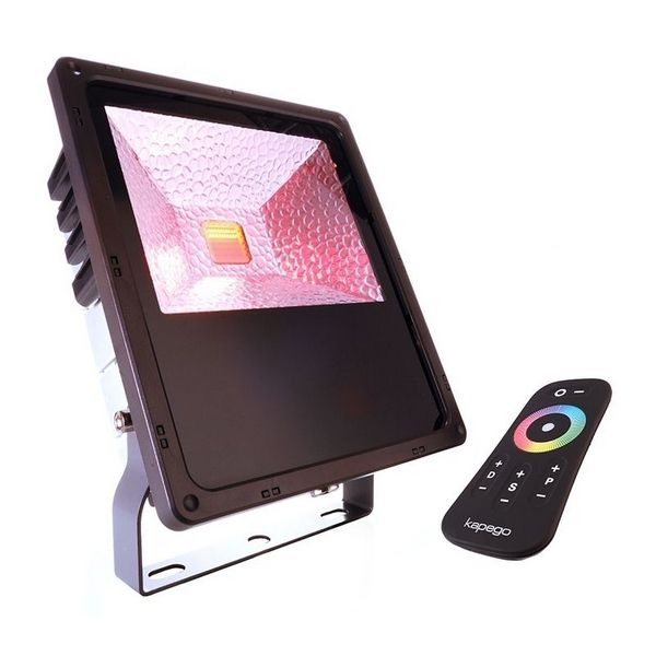 

Прожектор RGB уличный с пультом IP65 LED Deko-Light Flood 732076, Черный, Flood 732076