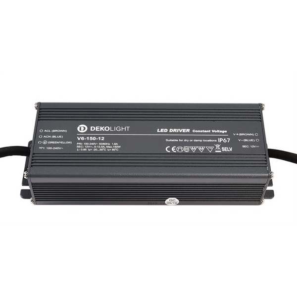 

Блок питания 220V IP67 Deko-Light 872086, Черный, 872086