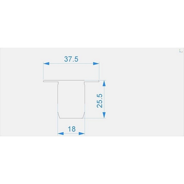 

Заглушка Deko-Light P-ET-03-10 978260, Белый, P-ET-03-10 978260