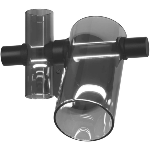 Изображение товара Бра светодиодное Delight Collection Dancing Glass 7312W black/smoky